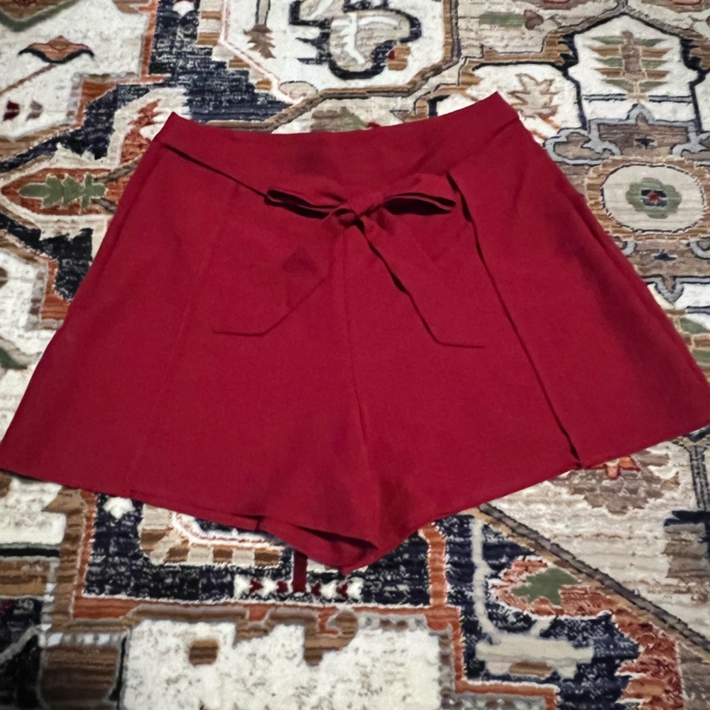 NWOT Red Shorts